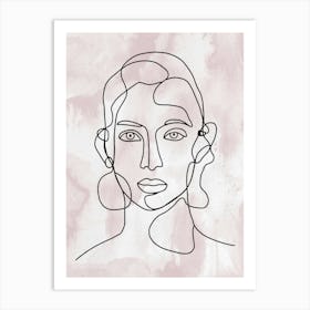 Woman Portrait 1 Art Print