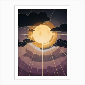 Sun In The Sky Art Print