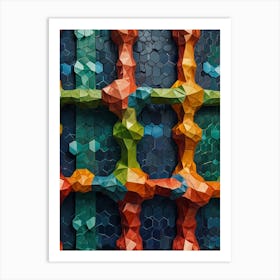 Color abstraction 2 Art Print