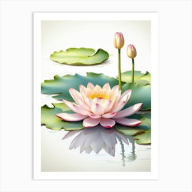 Lotus Flower 2 Art Print