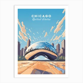 ChicagoTravel Poster Art Print