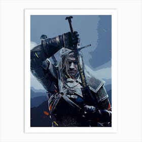 The Witcher 7 Art Print