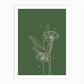 Dandelion Wall Art Art Print