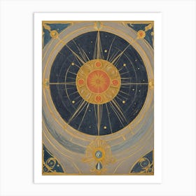 Night Compass Art Print