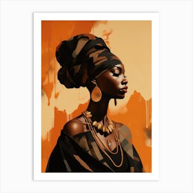 African Woman 51 Art Print