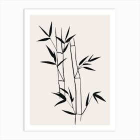 Bamboo Tree Art Print
