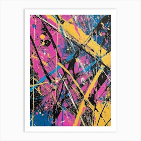 Splatter Painting 3 Art Print