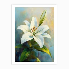 White Lily Art Print