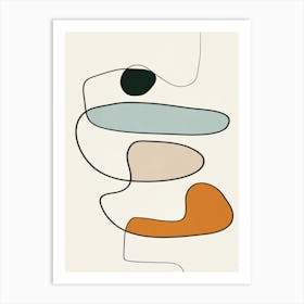 Abstract Line 8 Art Print