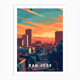 San Jose, California Art Print