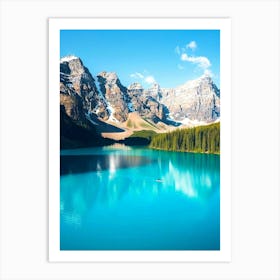 Lake Banff Art Print