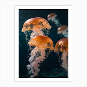 Jellyfishes Art Print