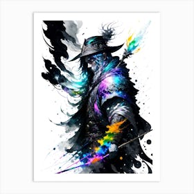 Samurai Warrior Art Print