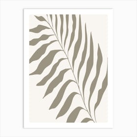 Tiger Leaf Art Print