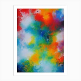 Abstract By Person Art Print