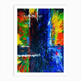 Acrylic Extruded Painting 79 Art Print