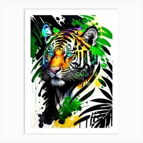 Tiger 6 Art Print