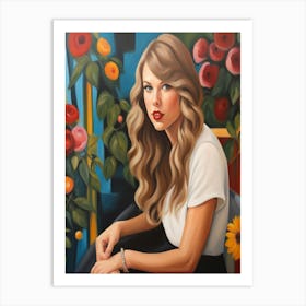 Taylor Swift 2 Art Print