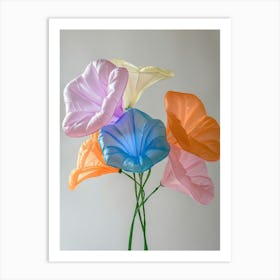 Dreamy Inflatable Flowers Morning Glory 3 Art Print