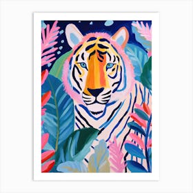 Tiger In The Jungle, Matisse Inspired Art Print