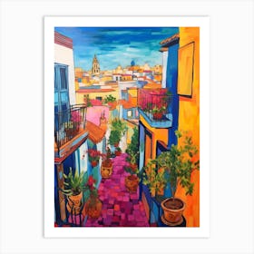 Seville Spain 2 Fauvist Painting Art Print