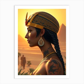 Egyptian Woman Art Print