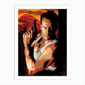 Die Hard I Art Print