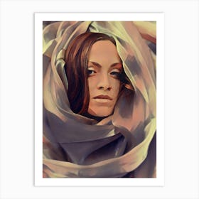 In Veil Art Print