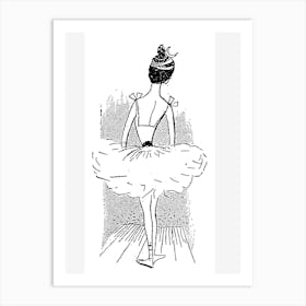 Ballet Dancer Art Print