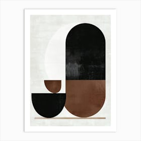 Kampala Stone Park Bauhaus Minimalist Art Print