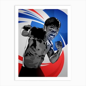 Manny Pacquiao Sport Box Art Print