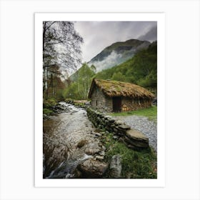 Scottish Cottage 1 Art Print