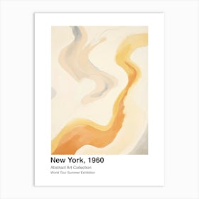 World Tour Exhibition, Abstract Art, New York, 1960 12 Art Print