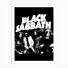 Black Sabbath 6 Art Print