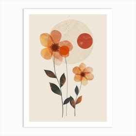 Flowers In The Sun Art Print