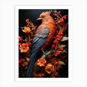 Soaring Spirits Bird In Harmony Art Print