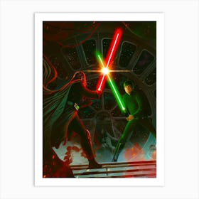 Star Wars The Force Awakens 12 Art Print