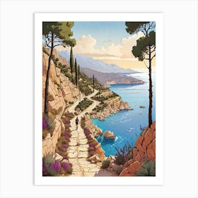 Path To The Sea 5 Art Print