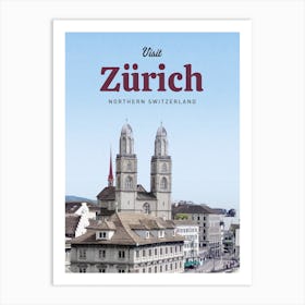 Zurich, Switzerland Art Print