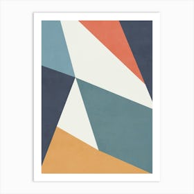 Abstract Geometric - Al01 Art Print