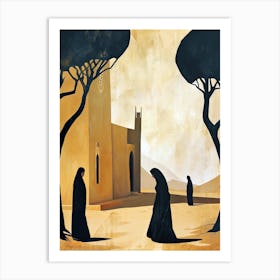 Islamic Women Art Print