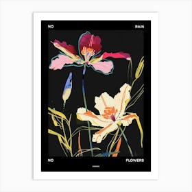 No Rain No Flowers Poster Cosmos 4 Art Print