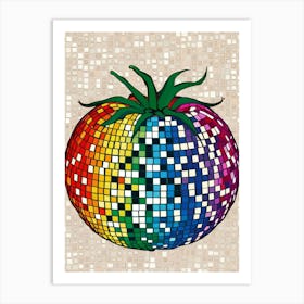 Rainbow Tomato Art Print