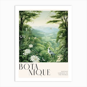 Botanique Fantasy Gardens Of The World 46 Art Print