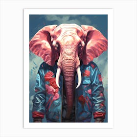 Elephant Art Print