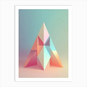 Geometric Triangle Art Print