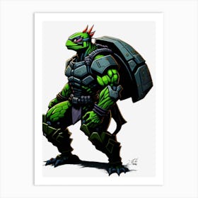 Teenage Mutant Ninja Turtles 6 Art Print