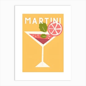 Martini 4 Art Print