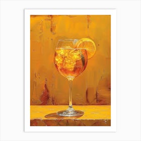 Aperol Spritz Art Print 84 Art Print