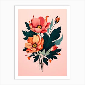 Bouquet Of Flowers 17 Art Print